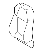 710740R520A1 - Body: Seat Back Cover for Toyota Image