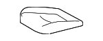 710720R240A2 - Body: Cushion Cover for Toyota Image