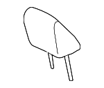 719100R310A0 - Body: Headrest for Toyota Image