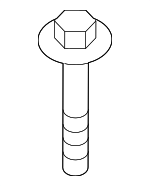 WHT007527 - Body: Cross Bar Bolt for Volkswagen: Atlas, Atlas Cross Sport, e-Golf, Golf R, GTI, Jetta, Passat, Taos, Tiguan Image