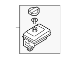 25430C1100 - Cooling System: Reservoir Assembly for Hyundai Image