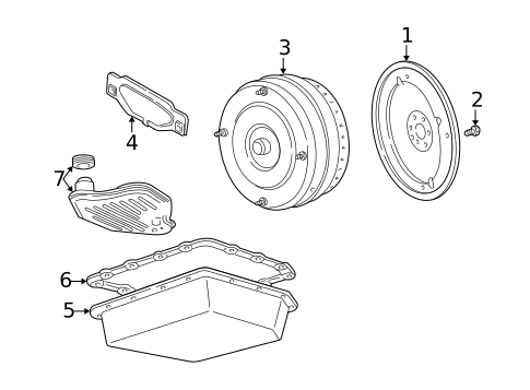 Transmission Components for 2011 Ford Crown Victoria #0