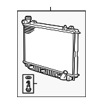 21947 - Cooling System: ACDelcoâ„¢ Radiator Assembly for GM Image
