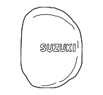 990B021022 - Body: Spare Cover for Suzuki Image