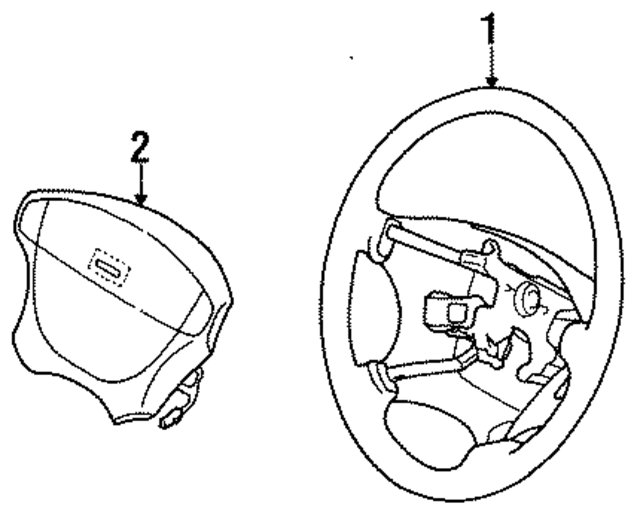 30020572 - Steering: Steering Wheel for GM Image