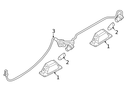 Bulbs - Chassis for 2017 Nissan Armada #2