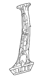 613080C040 - Body: Center Pillar Reinforced for Toyota: Sequoia, Tacoma, Tundra Image
