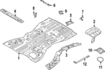 743746SA3A - : Stay Bracket for INFINITI: QX60 Image