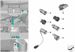 61346973035 - Vehicle Electrical System: Socket for Cigarette Lighter for BMW Image