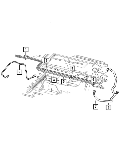 Fuel Lines for 2010 Dodge Challenger #0