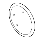 18044589 - Brakes: Splash Shield for Buick: Rendezvous | Chevrolet: Venture | Oldsmobile: Silhouette | Pontiac: Aztek, Montana Image