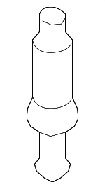 3D0820855A - HVAC: A/C Service Valve Core for Audi Image