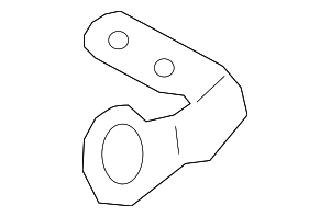 4K0816770K - HVAC: A/C Refrigerant Line Bracket for Audi Image