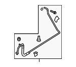 977702M100 - HVAC: Liquid Line for Hyundai: Genesis Coupe Image