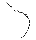 68026966AA - Body: Tubing for Chrysler: 200, Sebring Image