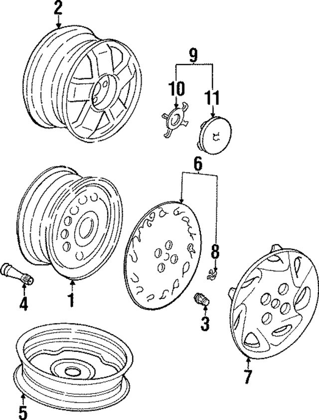 44732SR2A12 - : Center Cap for Honda Image
