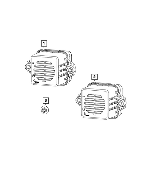Horns for 2025 Ram 1500 #1