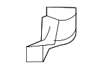 4476310600 - Body: Body C-Pillar Bracket for Mercedes-Benz Image
