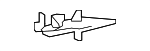 4476820052 - Body: Body C-Pillar Insulator for Mercedes-Benz Image
