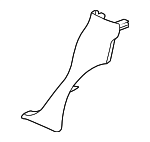 LL92HD5AC - Body: Lower Trim Panel for Chrysler: 300M, Concorde, LHS Image