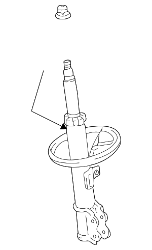 48520A9220 - Suspension: Strut Assembly for Toyota: Highlander Image