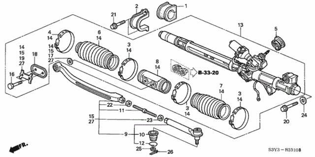P.S. Gear Box for 2000 Honda Insight #0