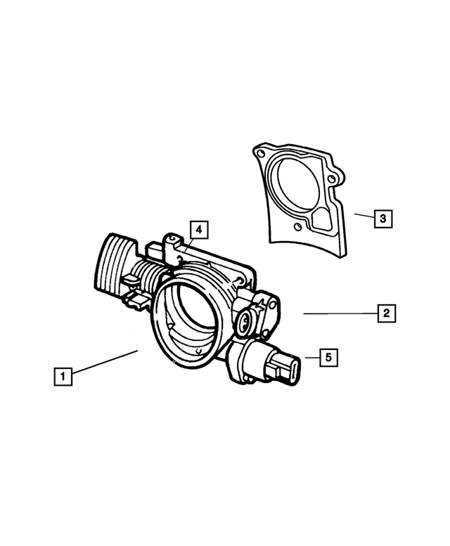 5103150AA - Fuel: Throttle Body for Mopar Image
