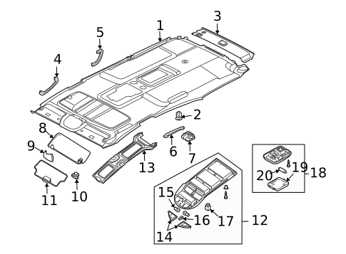 Interior Trim - Front Door for 2007 INFINITI QX56 #1
