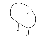 64061FE030OE - Body: Headrest for Subaru Image