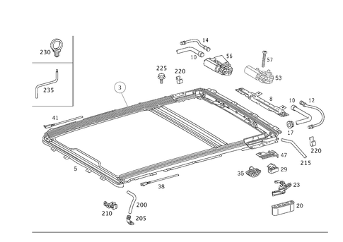 Lamellar Roof for 2000 Mercedes-Benz ML320 #0