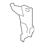 20972779 - Cooling System: Side Baffle for Chevrolet: Camaro Image