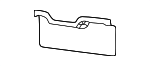 68430879AD - Body: Grille Molding for Mopar Image