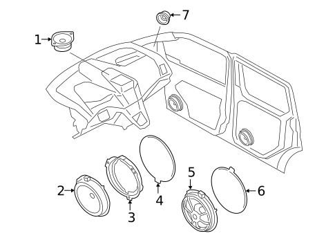 Antenna & Radio for 2022 Ford Transit Connect #2