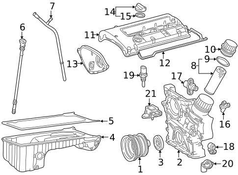 Sensors for 2002 Mercedes-Benz SLK 230 #0