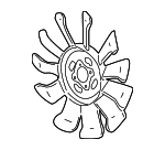 15767319 - Cooling System: Fan Blade for GM Image