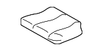 1M5Z6163841AA - Body: Seat Cushion Pad for Ford: Focus Image