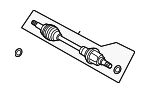TX971 - : Motorcraft™ Axle Assembly for Ford Image