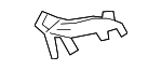 3CN819152 - Body: Front Duct for Volkswagen Image