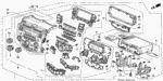 90133SM4003 - Electrical/Exhaust/Heater/Fuel: BOLT-WASHER (5X16) for Honda Image