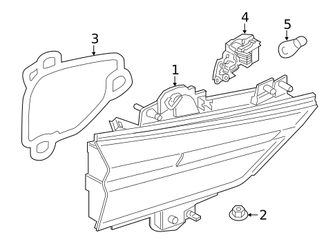 Backup Lamps for 2019 BMW X2 #0