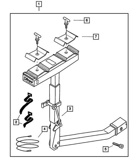 Carriers & Cargo Hauling for 2001 Dodge Durango #1