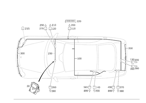 Parktronic System (Pts) for 2008 Mercedes-Benz CLK63 AMG #0