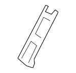 982880671B - : Windshield Frame Upper Bracket for Porsche: 718 Boxster, 718 Spyder Image