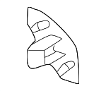 9187727 - Body: Latch for Volvo: S70, V70 Image