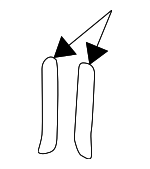 9484128 - Body: Black Out Tape for Volvo: S70, V70 Image