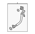 6K121497AQ - Engine: Water Inlet Pipe for Audi Image