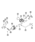 68498366AA - Cooling: Thermostat for Mopar Image