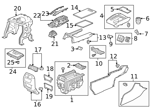 Gear Shift Control for 2022 Honda Pilot #0