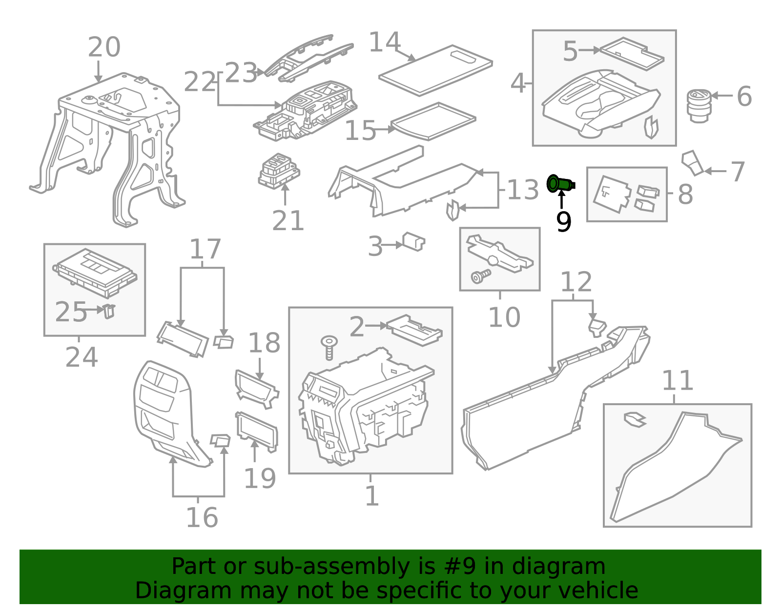 2013-2023 Honda 12 Volt Accessory Power Outlet 39635-T2A-A01 | OEM ...