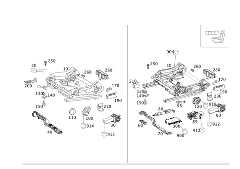 Seat Adjustment for 2014 Mercedes-Benz C350 #0